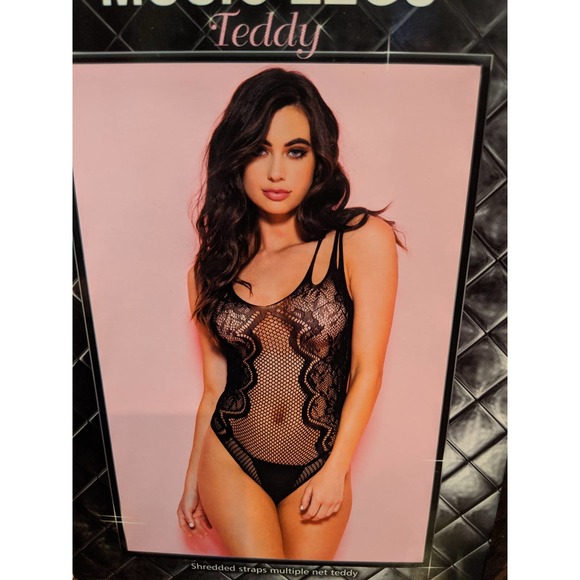 Shredded‎ straps net teddy NEW - Picture 4 of 5